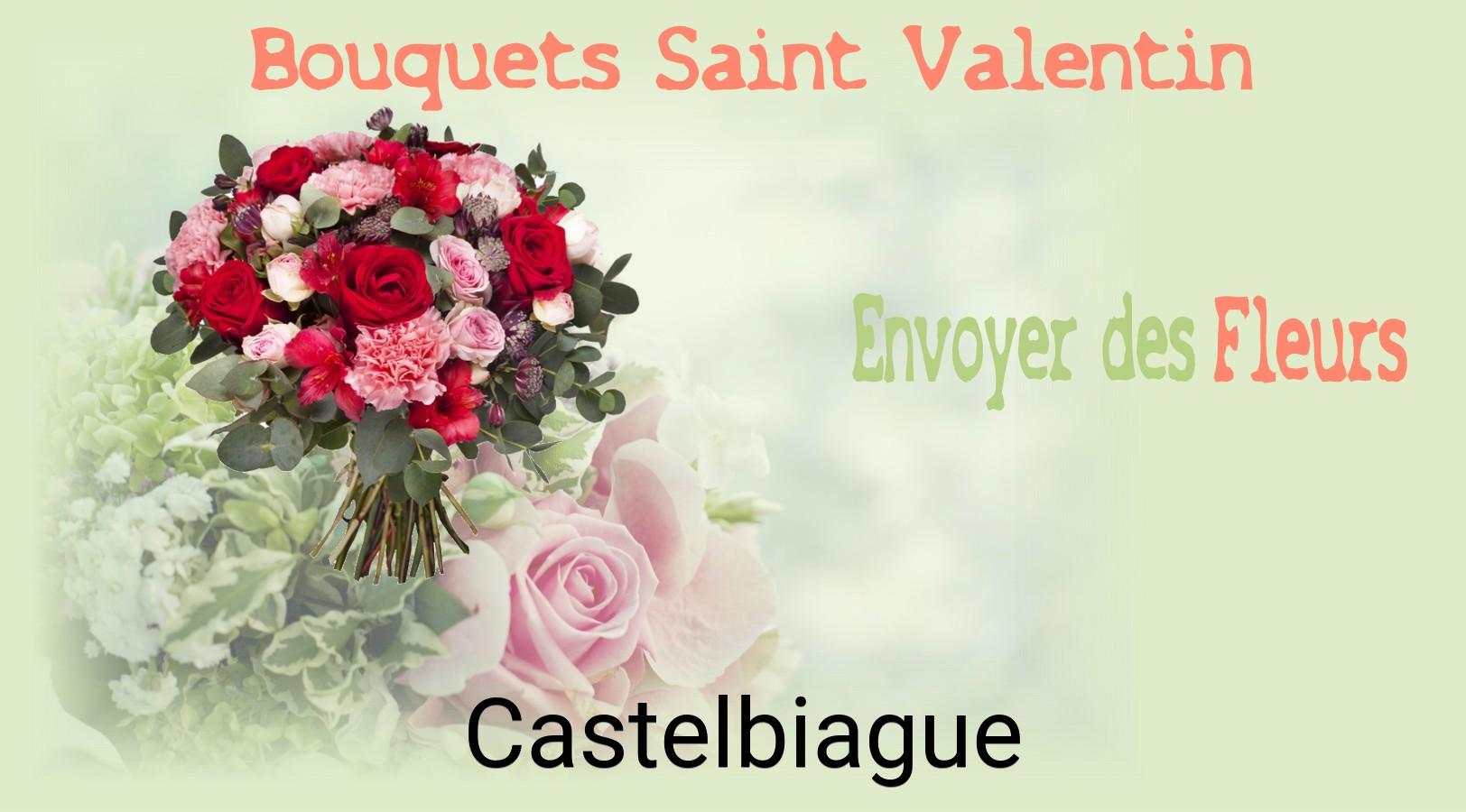 Roses de Saint-Valentin livrées à Castelbiague